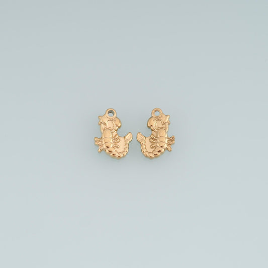 Scorpio Pendant,14K Gold Filled Constellation Charm DIY Charm for Necklace Bracelet Making