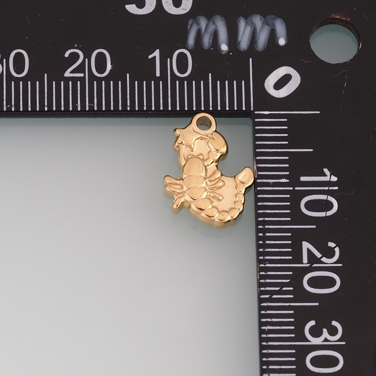 Scorpio Pendant,14K Gold Filled Constellation Charm DIY Charm for Necklace Bracelet Making