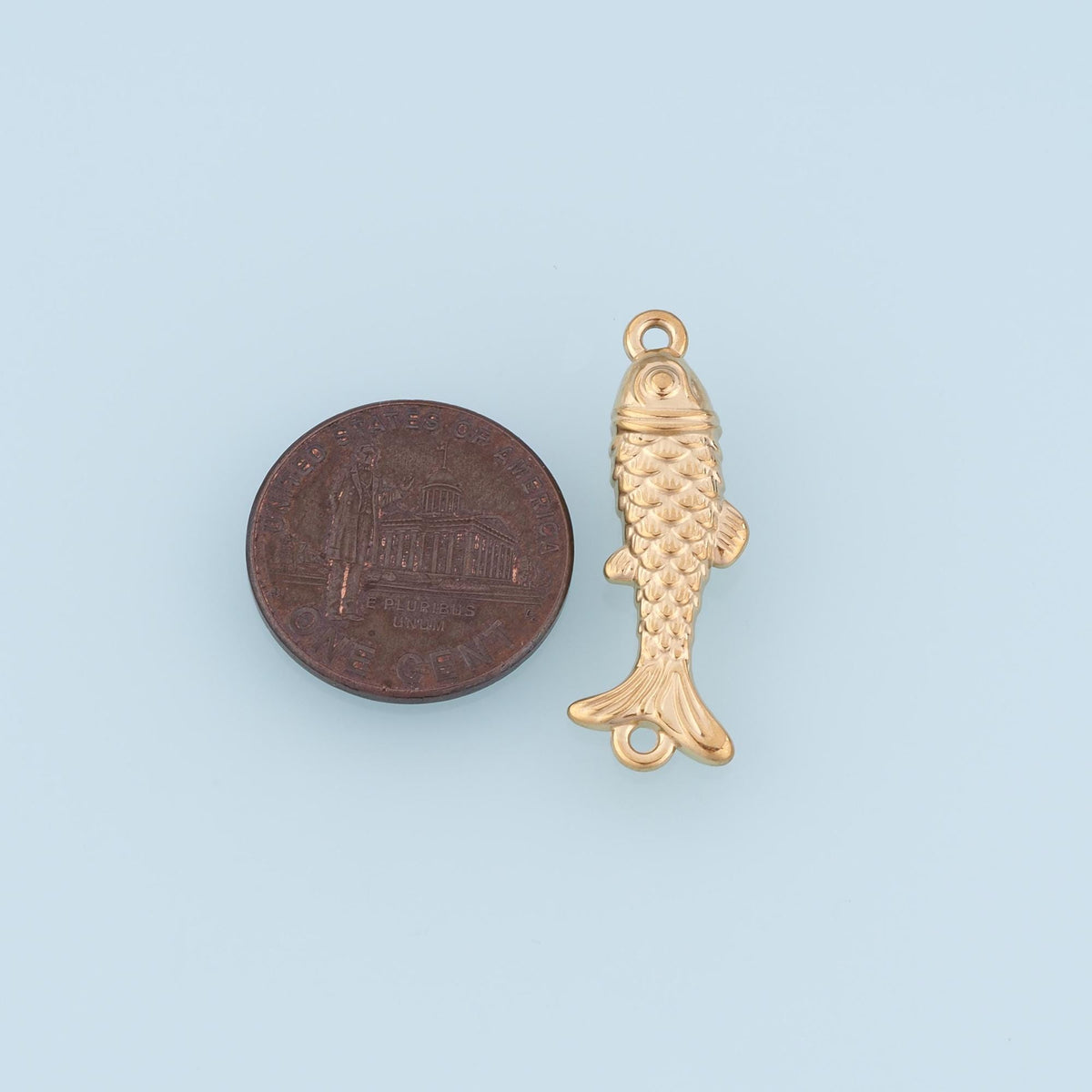 Fish Connector for Jewelry Making