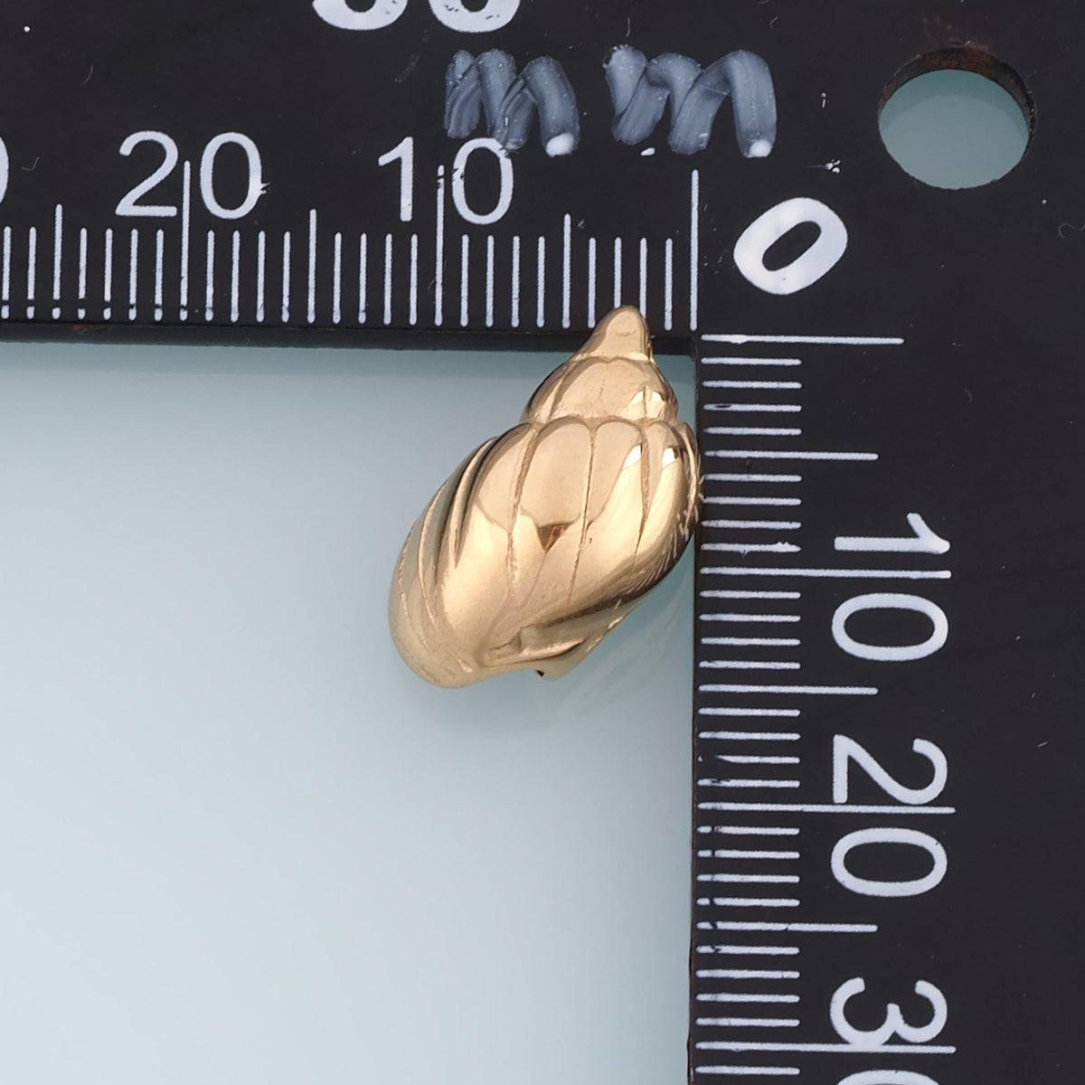 Conch Pendant,14K Gold Beach Charm DIY Charm for Necklace Bracelet Making
