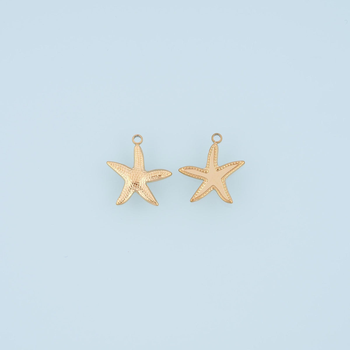 Polka Dot Starfish Pendant,14K Gold Minimalist Charm DIY Charm for Necklace Bracelet Making