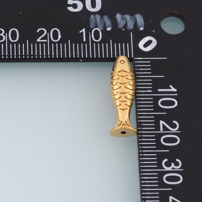 Fish Spacer Beads for Jewelry Making