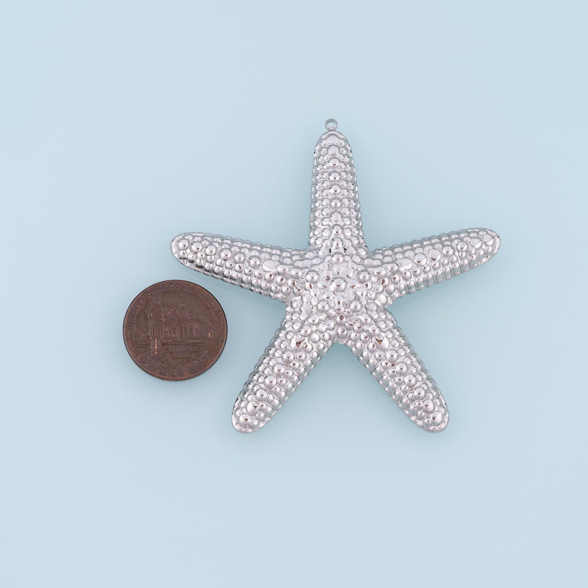 Polka Dots Starfish Pendant,14K Gold Minimalist Charm DIY Charm for Necklace Bracelet Making