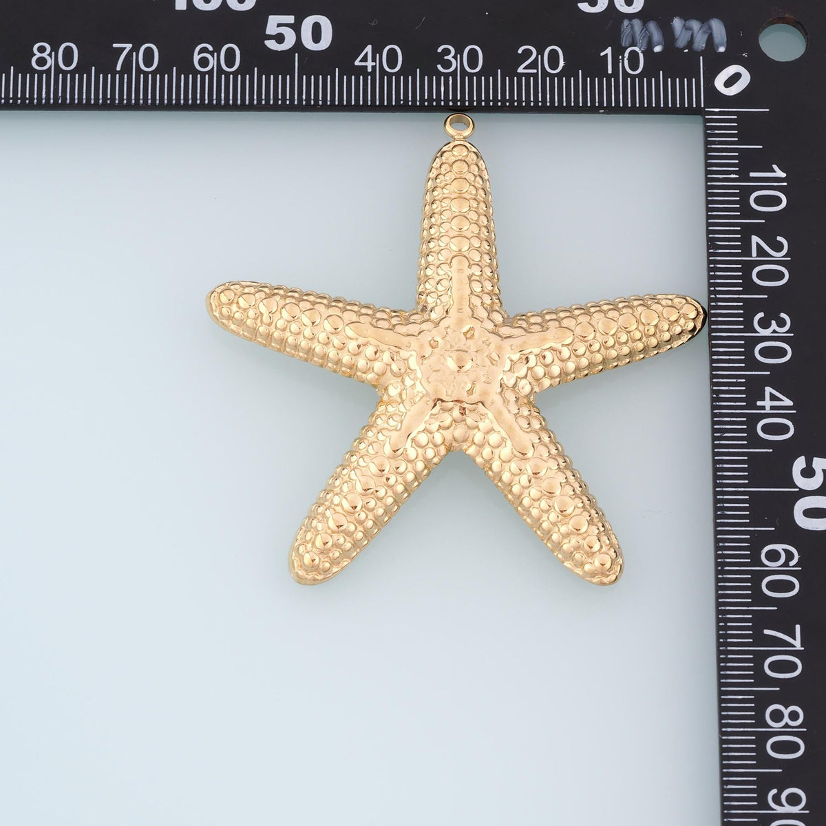 Polka Dots Starfish Pendant,14K Gold Minimalist Charm DIY Charm for Necklace Bracelet Making