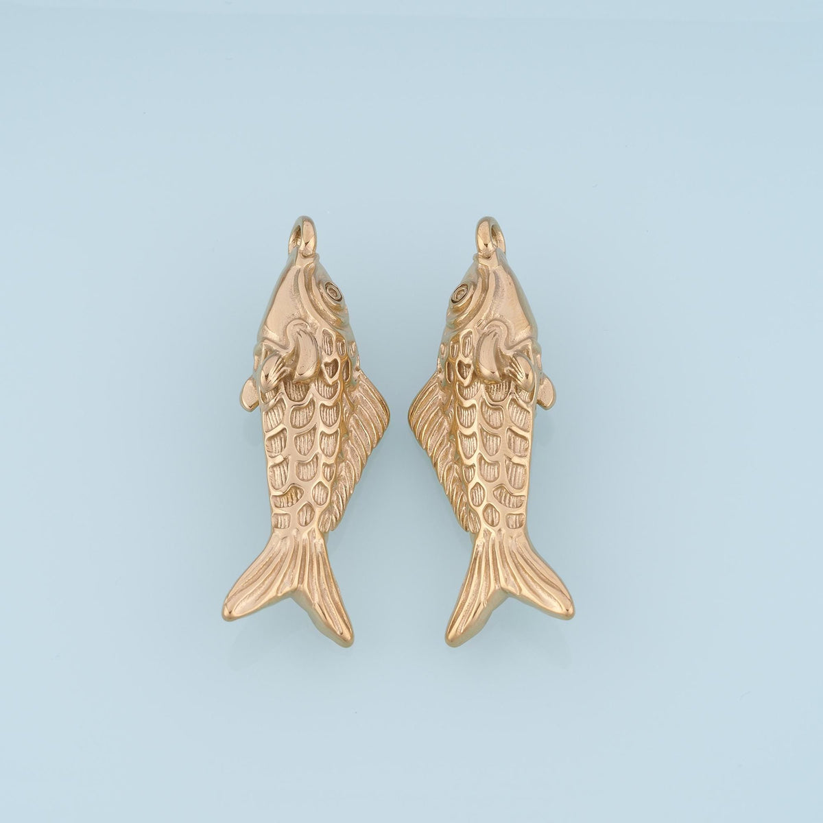 Fish Charm Pendant for Jewelry Making