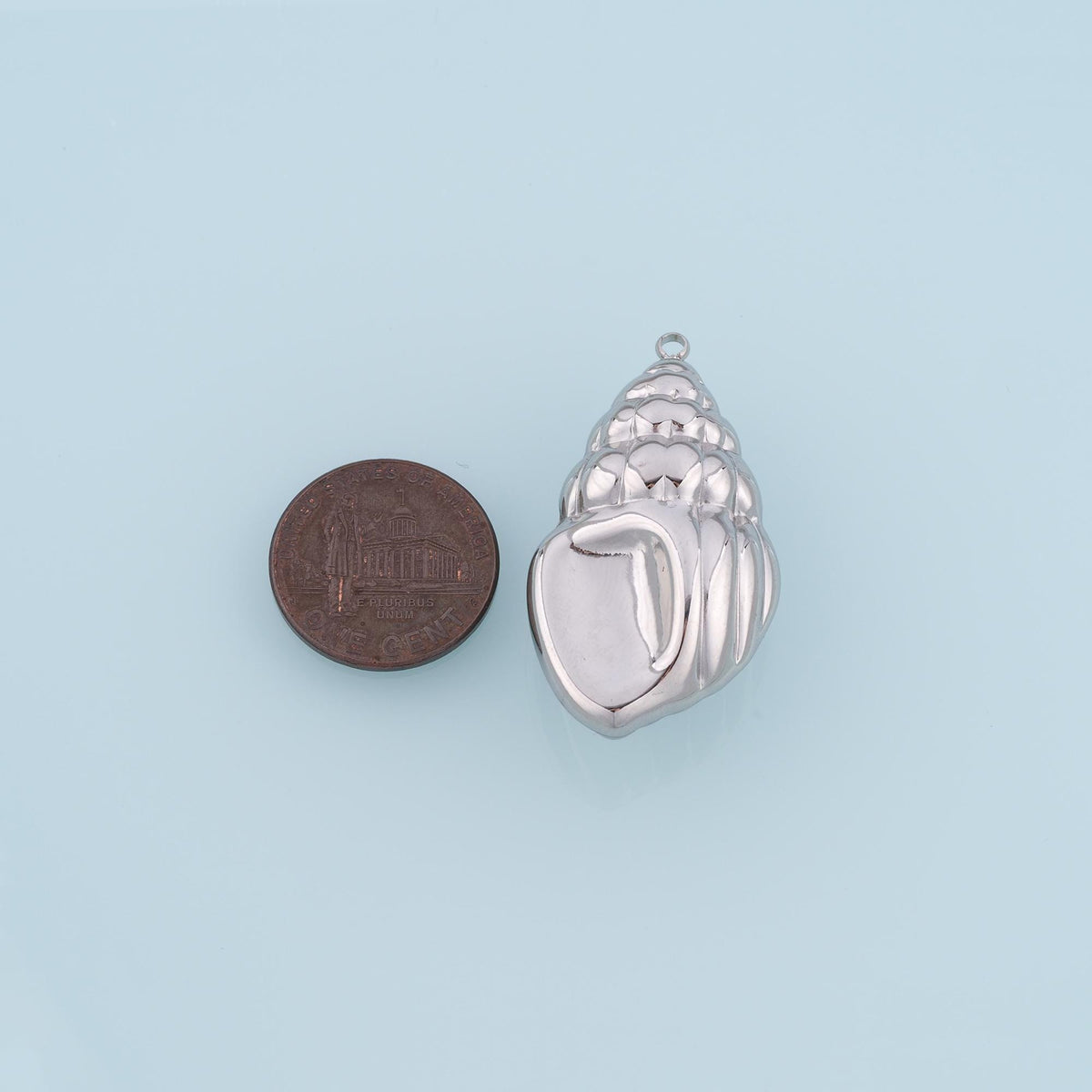 Snail Charm Pendant for Jewelry Making
