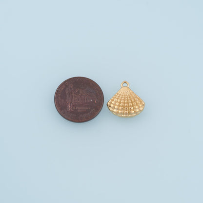 Shell Charm Pendant for Jewelry Making