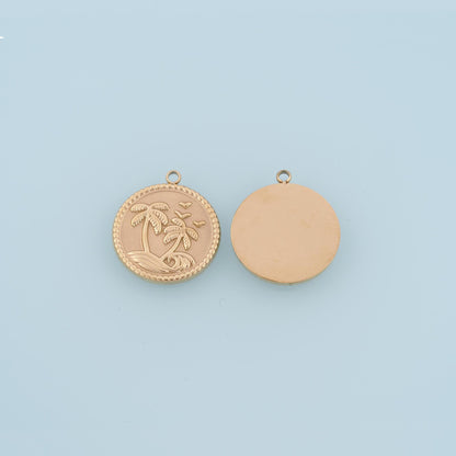 Tree Charm Pendant for Jewelry Making