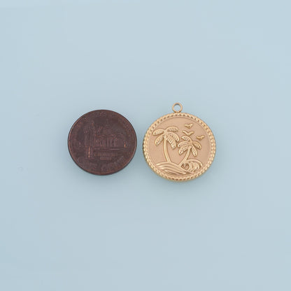Tree Charm Pendant for Jewelry Making