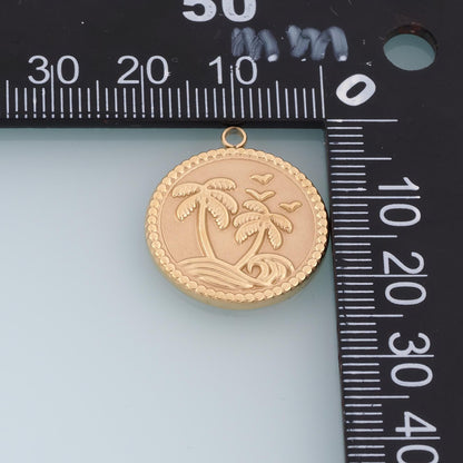 Tree Charm Pendant for Jewelry Making