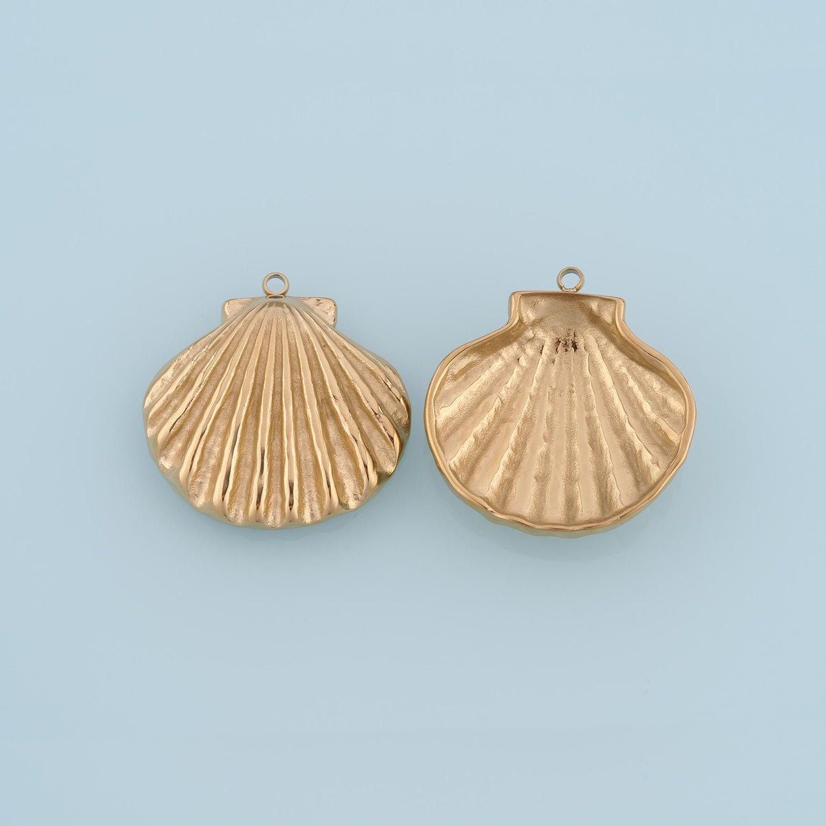 Shell Charm Pendant for Jewelry Making