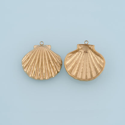 Shell Charm Pendant for Jewelry Making