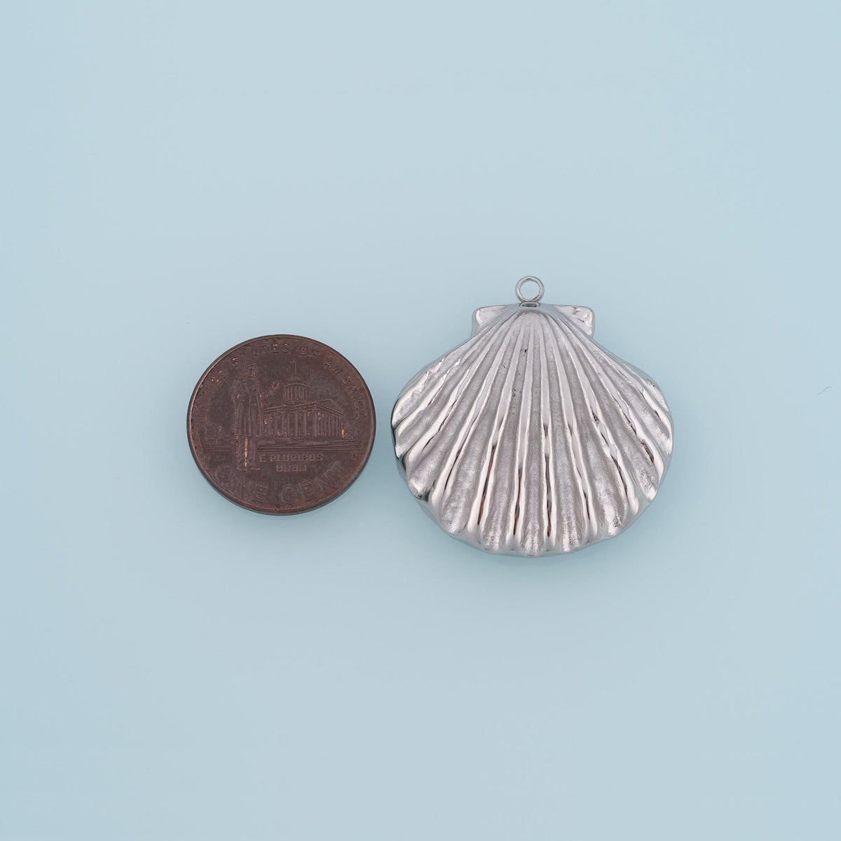 Shell Charm Pendant for Jewelry Making