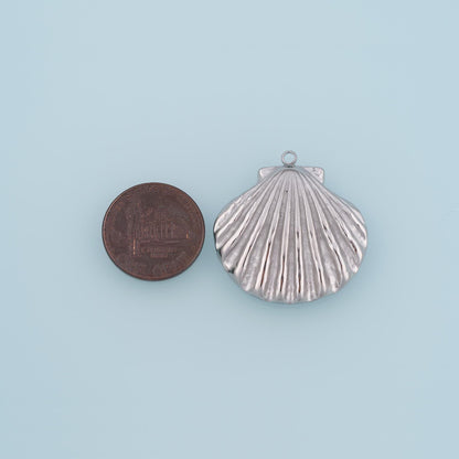 Shell Charm Pendant for Jewelry Making