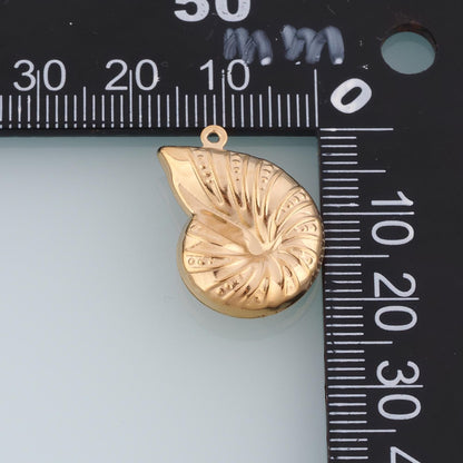 Shell Charm Pendant for Jewelry Making