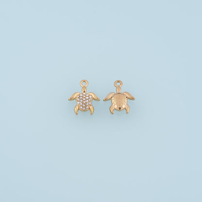 Cubic Zirconia Charm Pendant for Jewelry Making