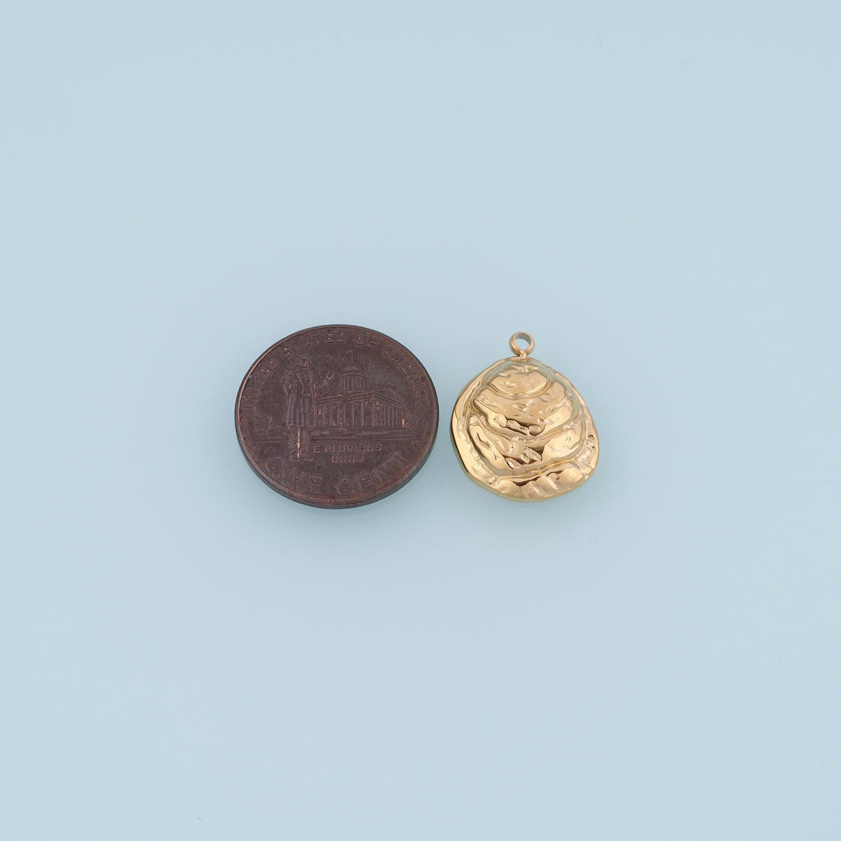 Shell Charm Pendant for Jewelry Making