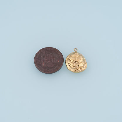 Shell Charm Pendant for Jewelry Making