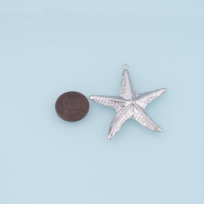 Star Charm Pendant for Jewelry Making