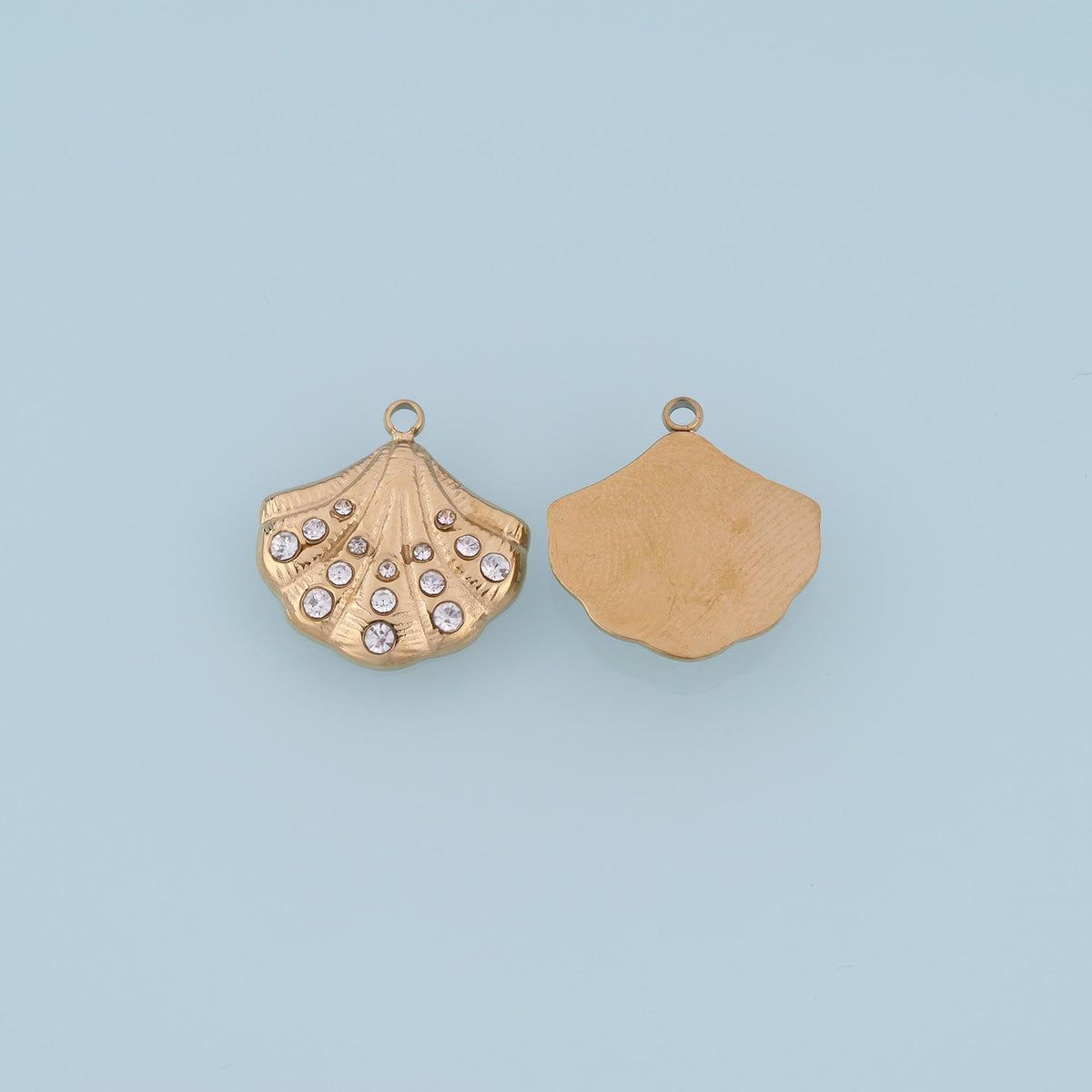 Shell Charm Pendant for Jewelry Making