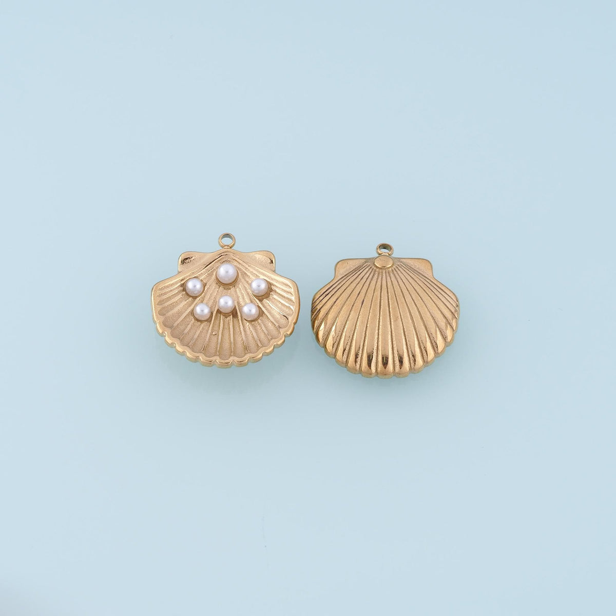 Pearl Shell Charm Pendant for Jewelry Making