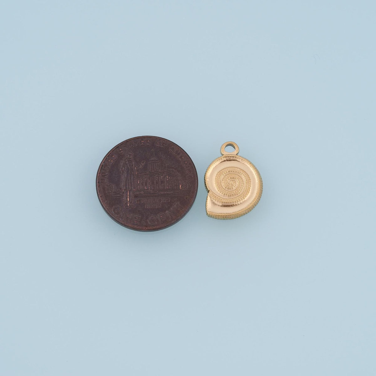 Shell Charm Pendant for Jewelry Making