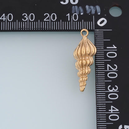 Snail Charm Pendant for Jewelry Making