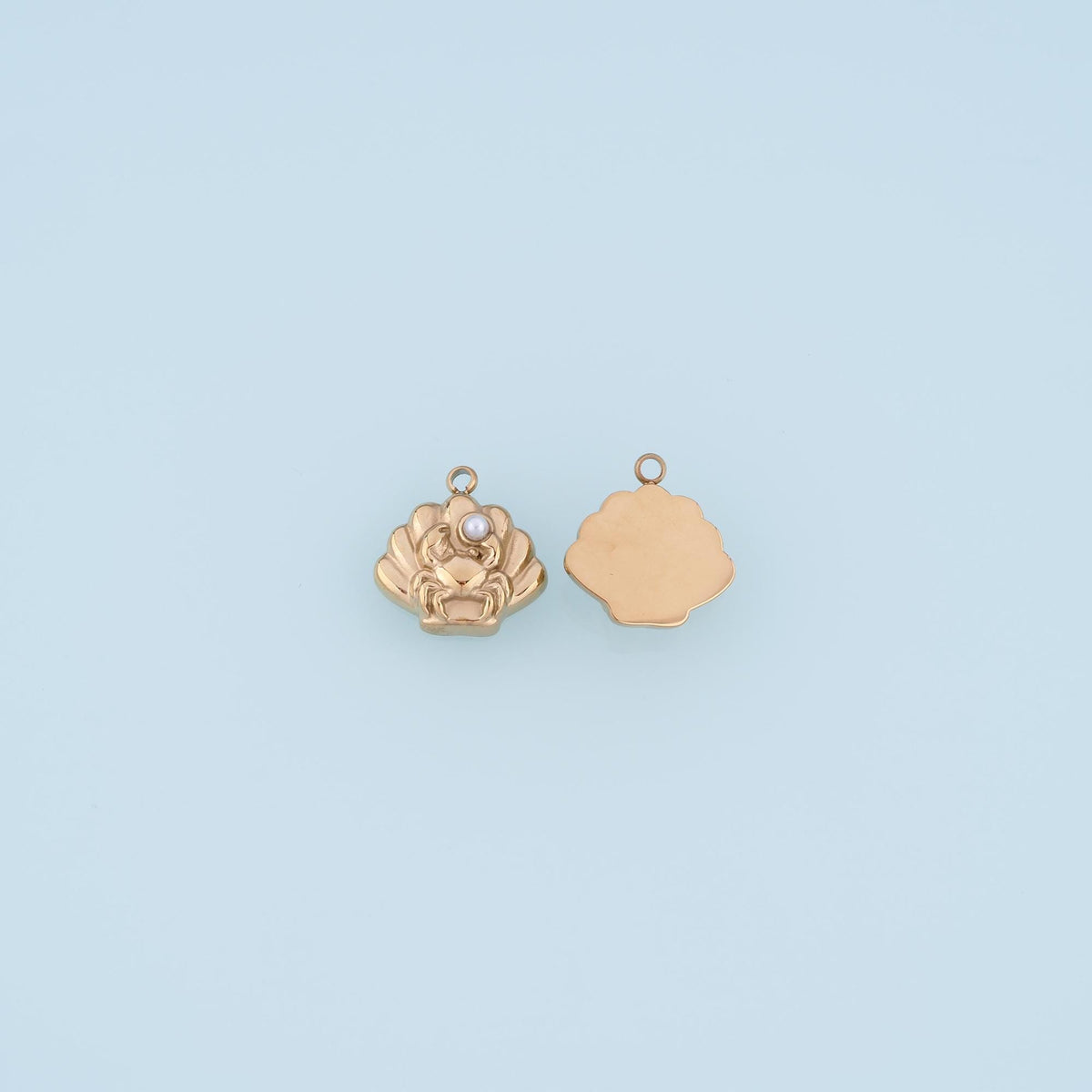 Pearl Cat Charm Pendant for Jewelry Making