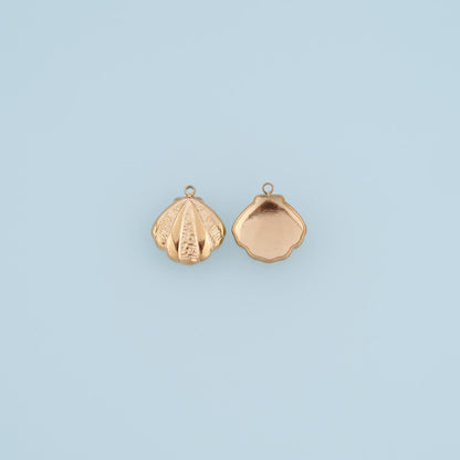 Shell Charm Pendant for Jewelry Making