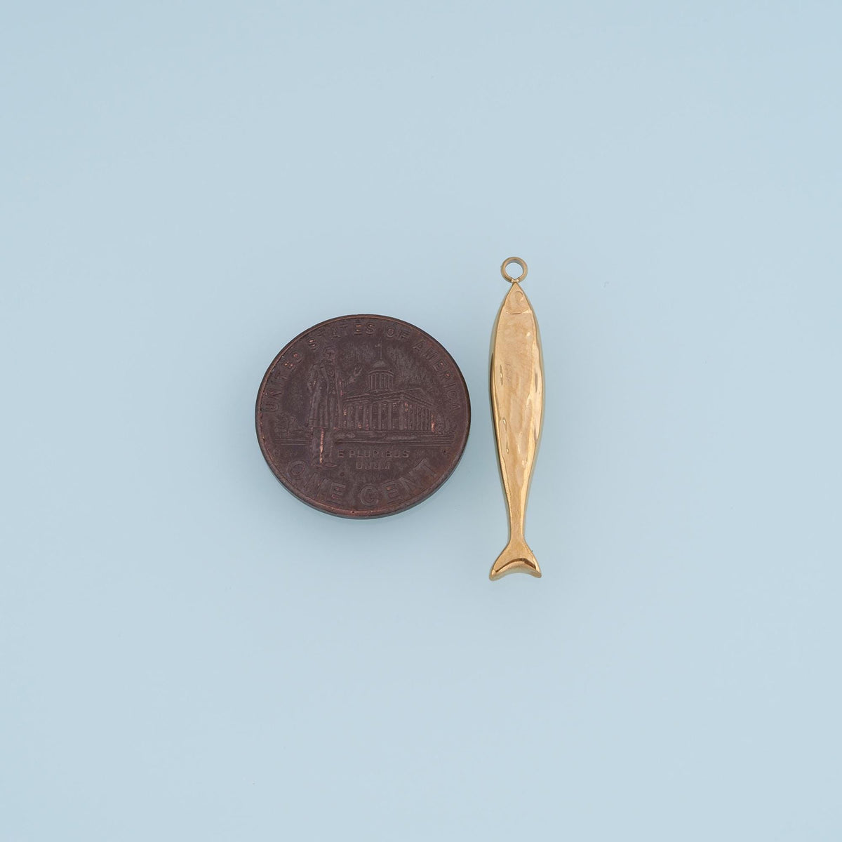 Fish Charm Pendant for Jewelry Making