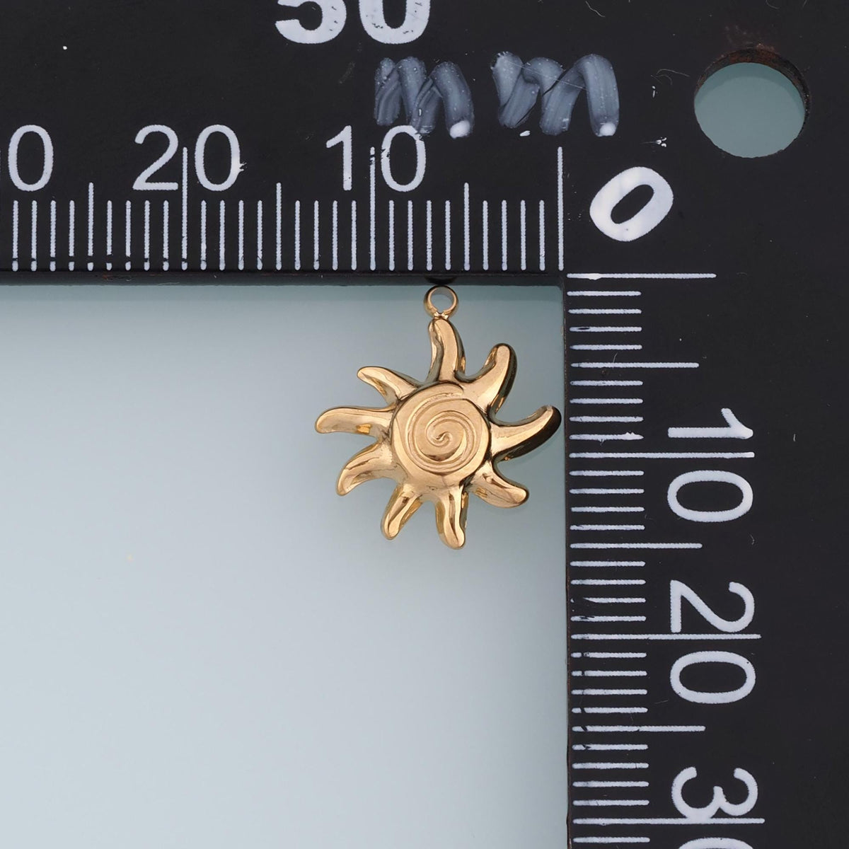 Sun Charm Pendant for Jewelry Making