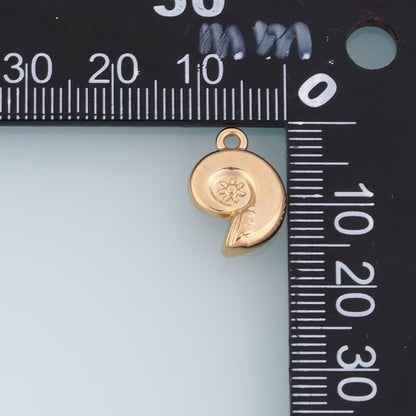 Shell Charm Pendant for Jewelry Making