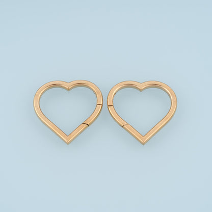 Heart Clasp for Jewelry Making