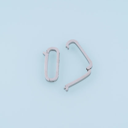 Oval Clasp for Jewelry Making