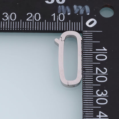 Oval Clasp for Jewelry Making