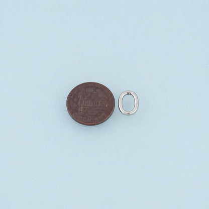 Oval Connector for Jewelry Making