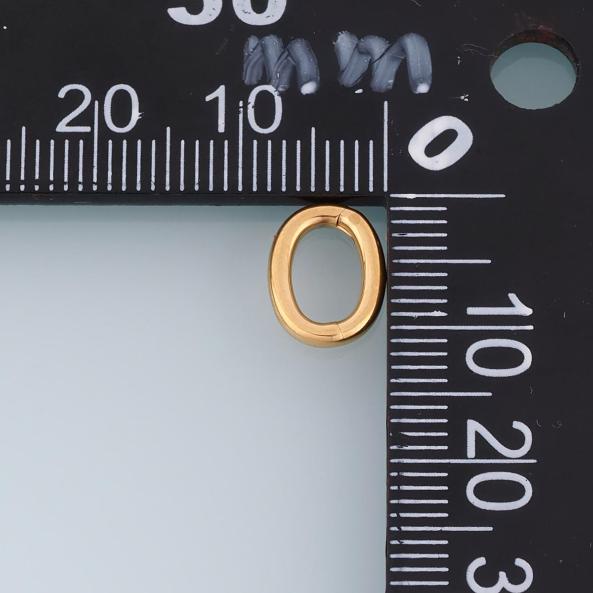 Oval Connector for Jewelry Making