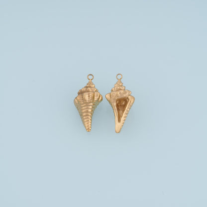 Shell Charm Pendant for Jewelry Making