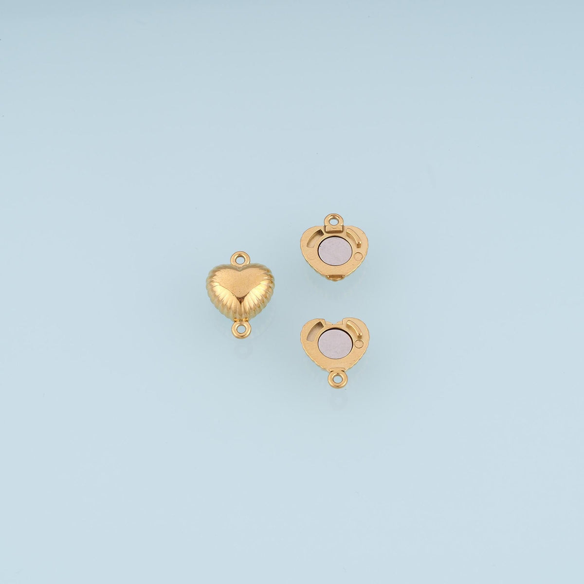 Heart Connector for Jewelry Making