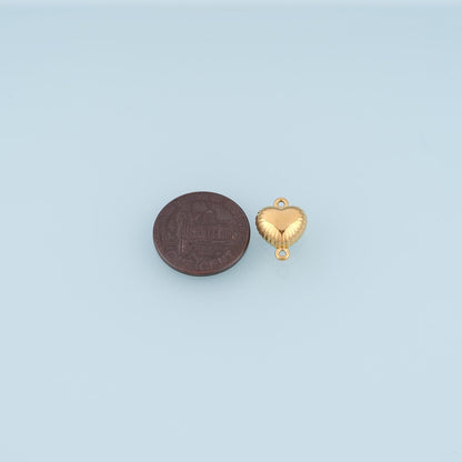 Heart Connector for Jewelry Making