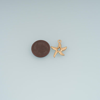 Star Charm Pendant for Jewelry Making