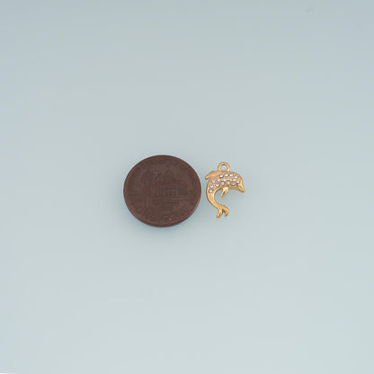 Cubic Zirconia Charm Pendant for Jewelry Making