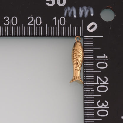 Fish Charm Pendant for Jewelry Making