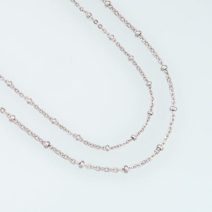 Stainless Steel Round Wire Chain,Silver Stainless Steel Chain,Waterproof Chain for DIY Necklace Bracelet Making