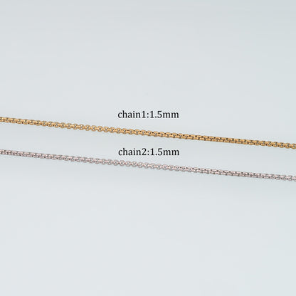 14K Gold Pearl Pearl Chain 3.28 ft, 16.40 ft for Jewelry Making