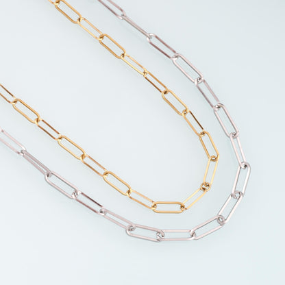 Stainless Steel Oval Chain,14K Gold Stainless Steel Chain,Waterproof Chain for DIY Necklace Bracelet Making