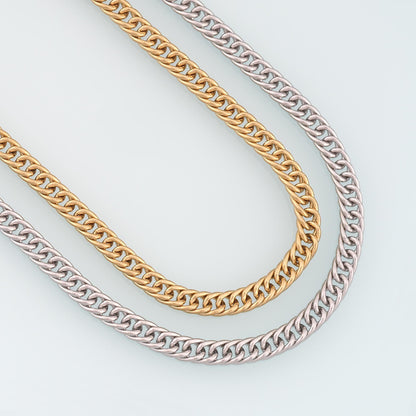 Stainless Steel Snake Chain,14K Gold Stainless Steel Chain,Waterproof Chain for DIY Necklace Bracelet Making
