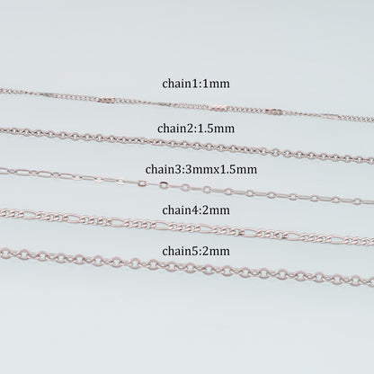 Stainless Steel Oval Chain,Silver Stainless Steel Chain,Waterproof Chain for DIY Necklace Bracelet Making