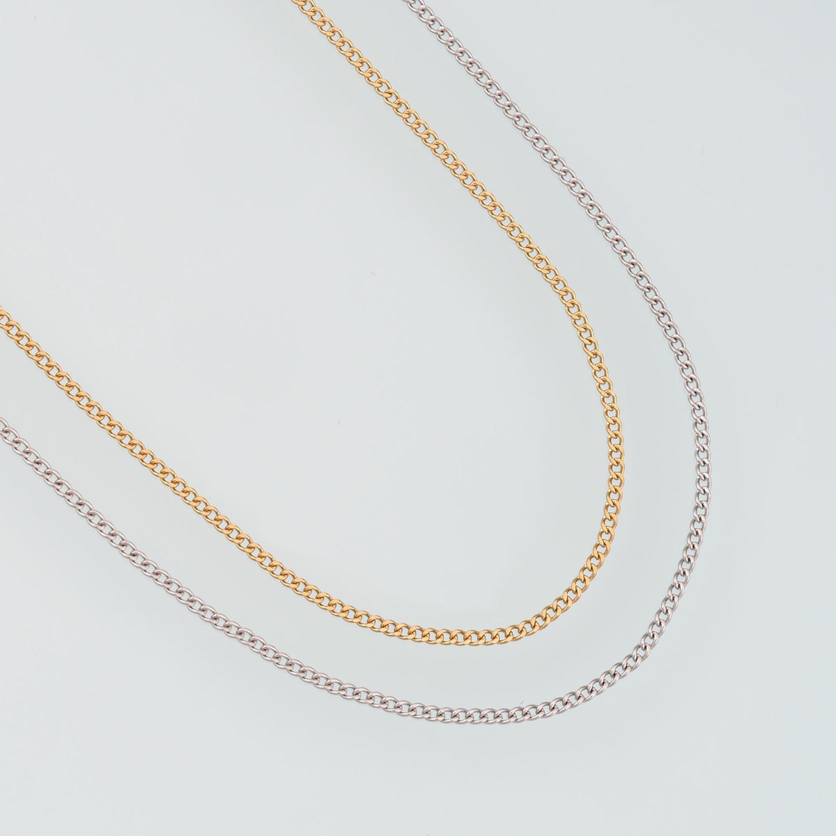 Stainless Steel Round Thin Chain,14K Gold Stainless Steel Chain,Waterproof Chain for DIY Necklace Bracelet Making