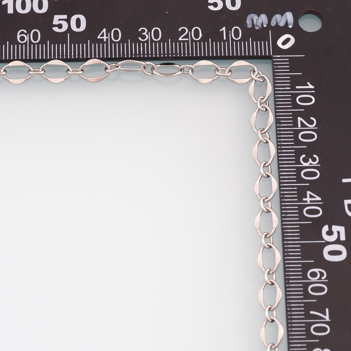 Stainless Steel Oval Chain,Silver Stainless Steel Chain,Waterproof Chain for DIY Necklace Bracelet Making